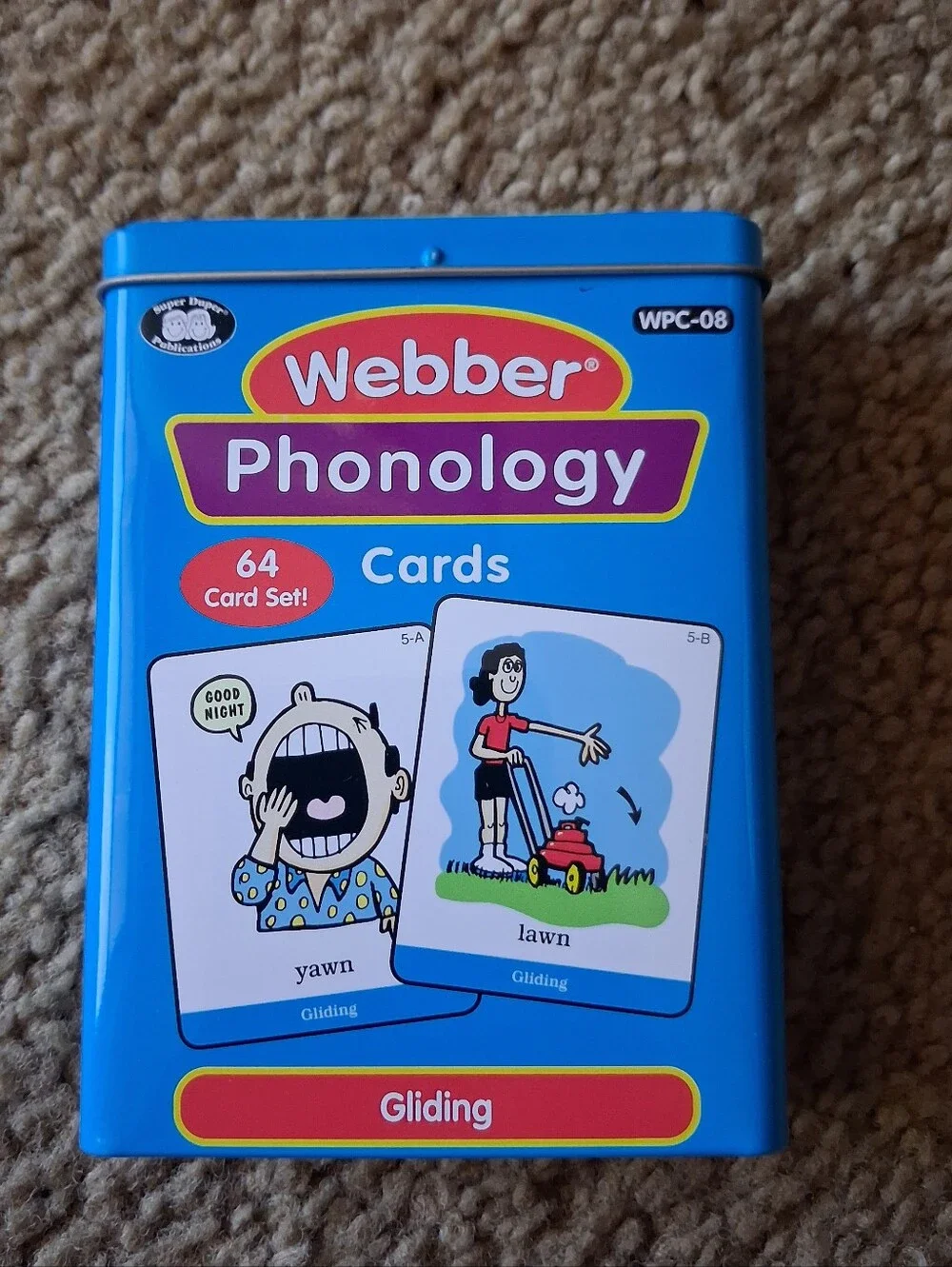 Speech Therapy Webber Phonology Gliding Cards